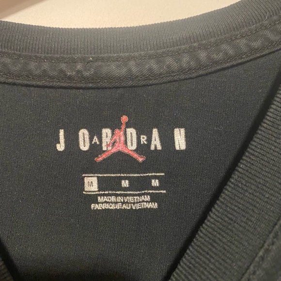 nike air jordan upside down logo tshirt - Picture 2 of 3